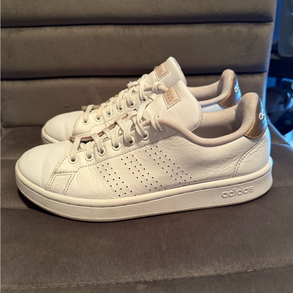 Adidas White Sneakers Women’s Size 8